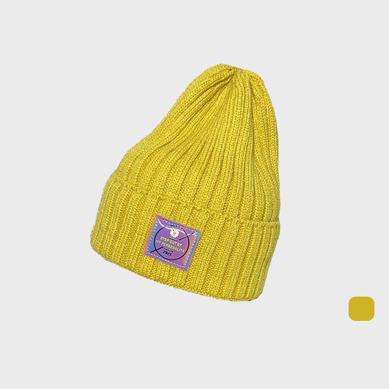 Knitted Autumn And Winter Wool Hat Thin