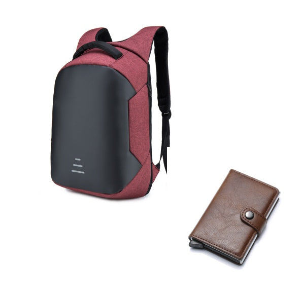 Anti-theft laptop backpack