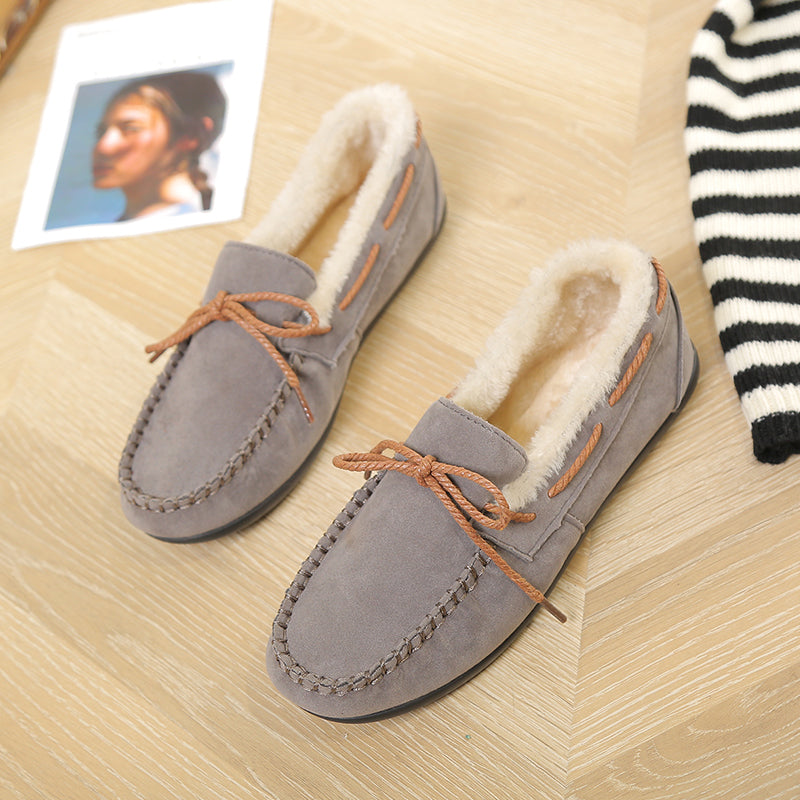 Plush women's shoes plush warm cotton shoes