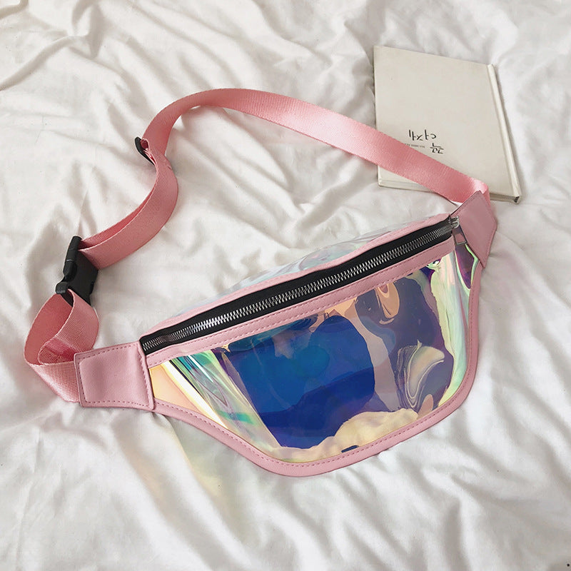 Laser shoulder messenger bag