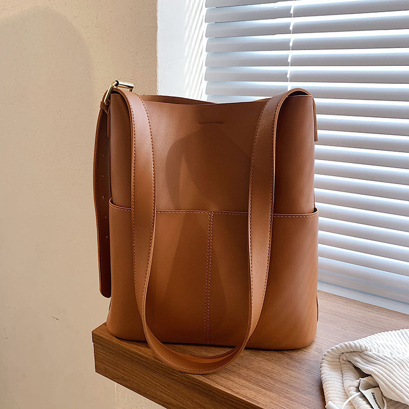 Large Capacity Design Shaping Simple Shoulder Bag Crossbody