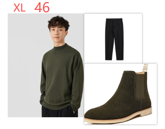 Solid Color Loose Inner Wear Leisure Warm Bottoming Long-sleeved Sweater