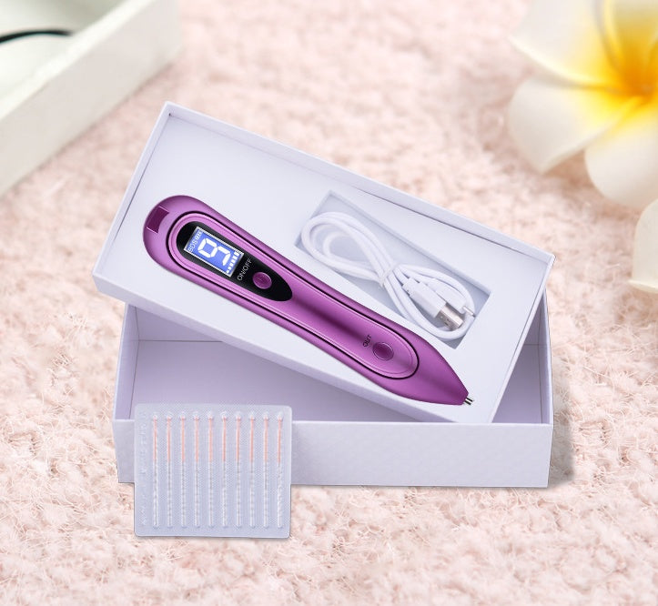 Household 9-position belt screen beauty equipment small white spot to remove spot pen