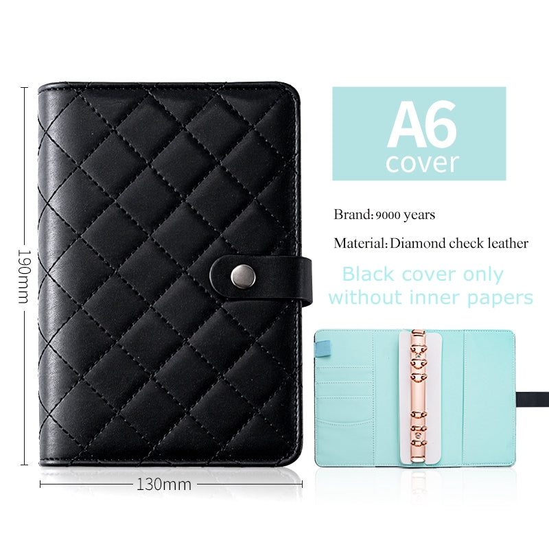 Diamond check high-end notepad