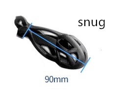 Men's black light cb chastity lock