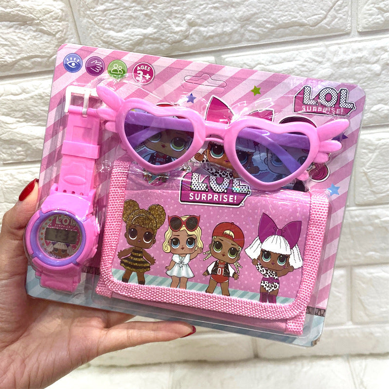 Electronic watch purse elementary school students
