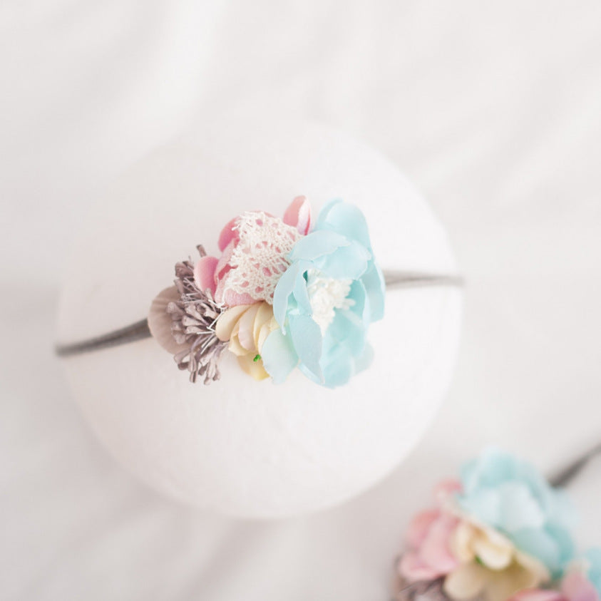 Baby Hair Band Newborn Photo Full Moon Photo