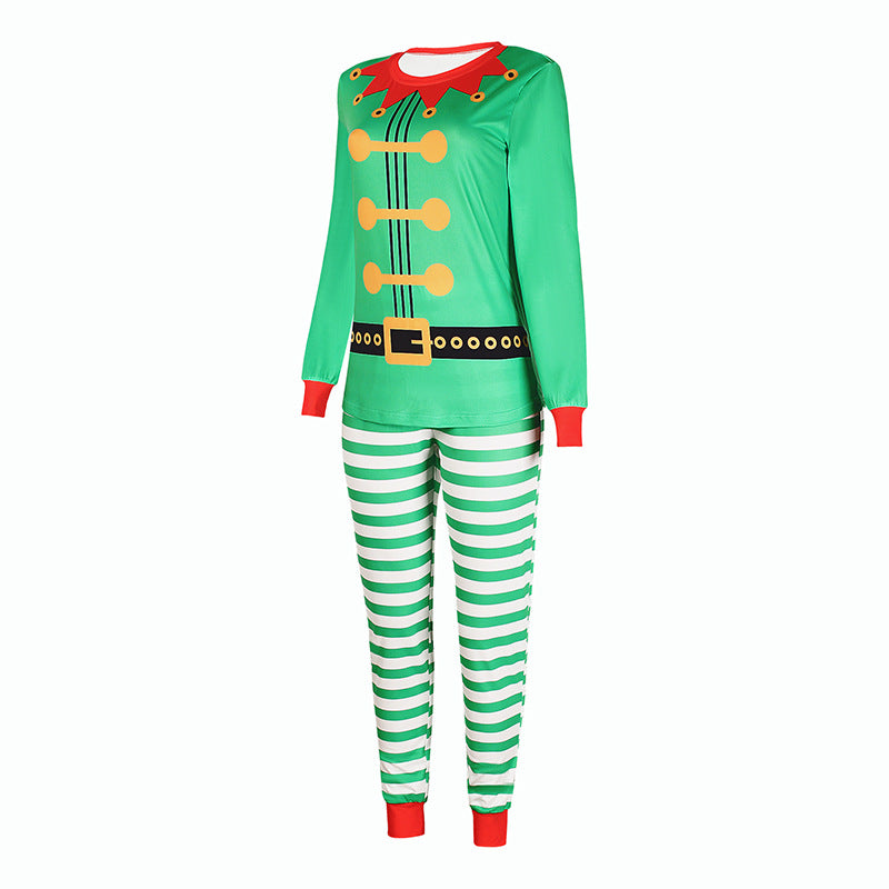 Casual Christmas Parent-child Suit Pajamas For Women