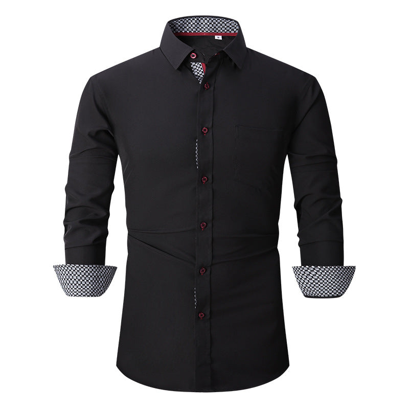 Premium Fashion Men's Shirt Business Long Sleeve