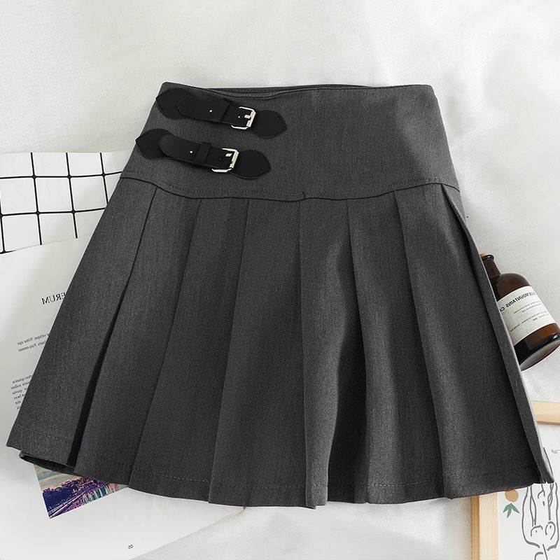 College style pleated skirt for young girls