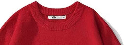 Loose Pullover Fashion Knitted Long Sleeve Sweater