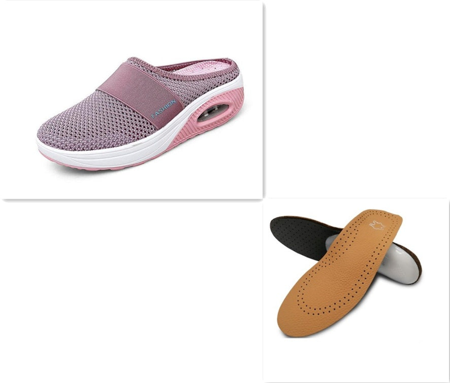 Sandals Women Breathable Non-slip Hollow Out Mesh Sandals Fashion Outdoor Ladies Shoes