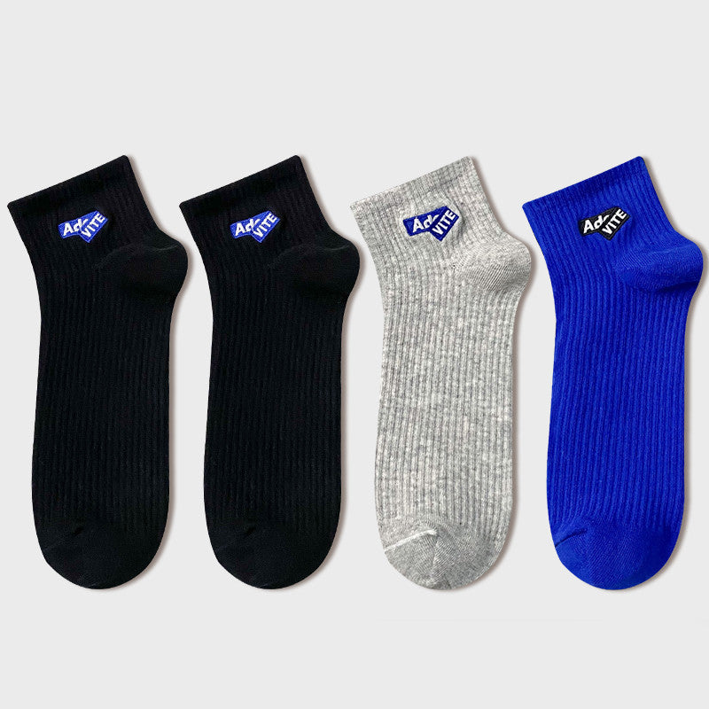 Cotton Deodorant And Sweat-absorbing Socks
