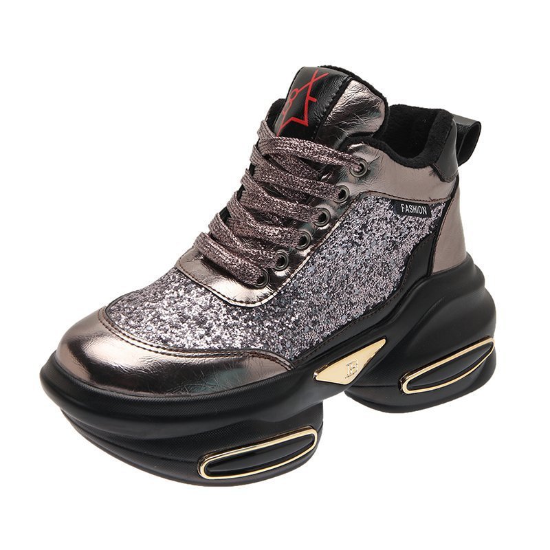 Plus Velvet Sponge Cake Sports Shoes