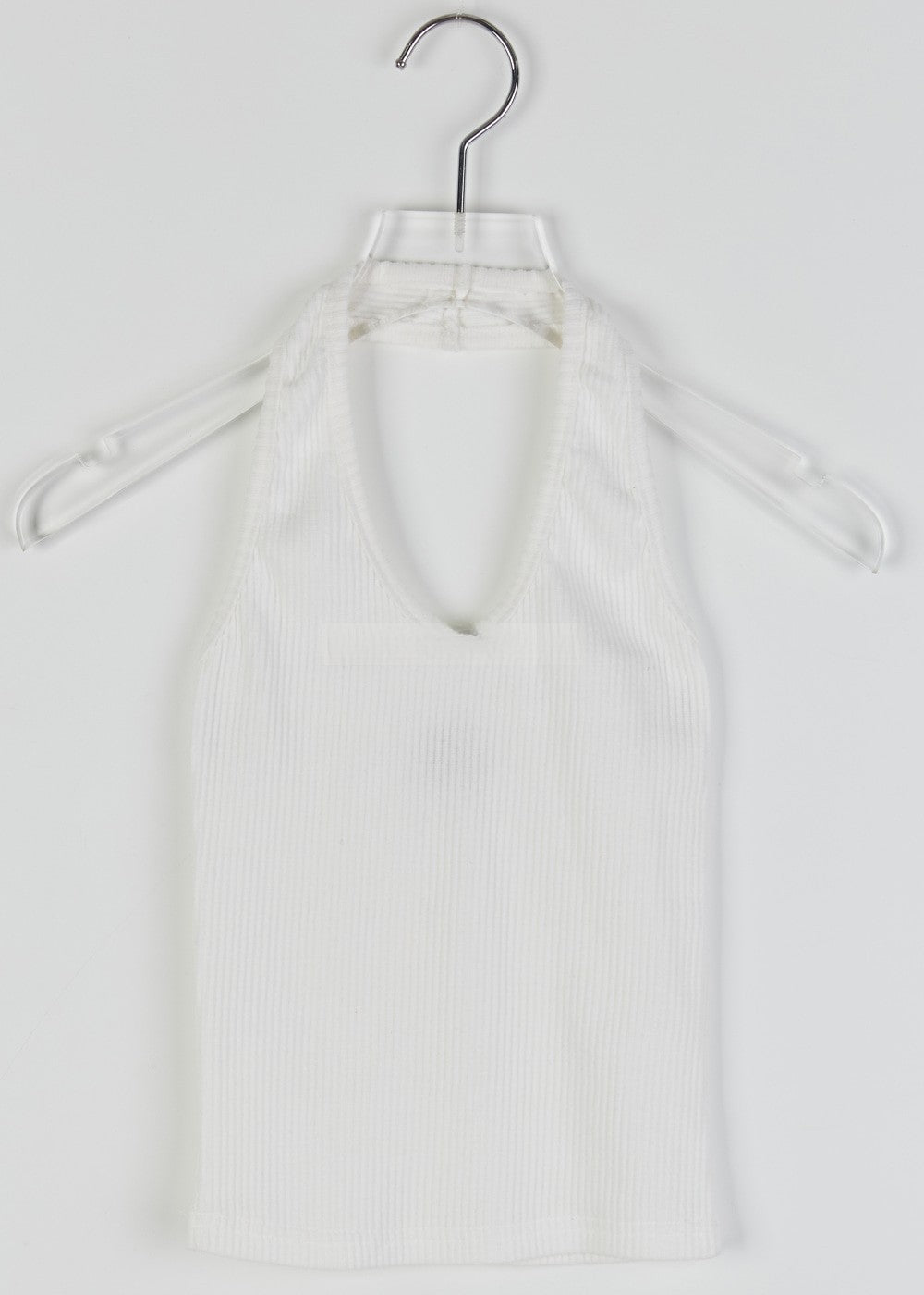 Short Slim Thread Suspender Tank Top