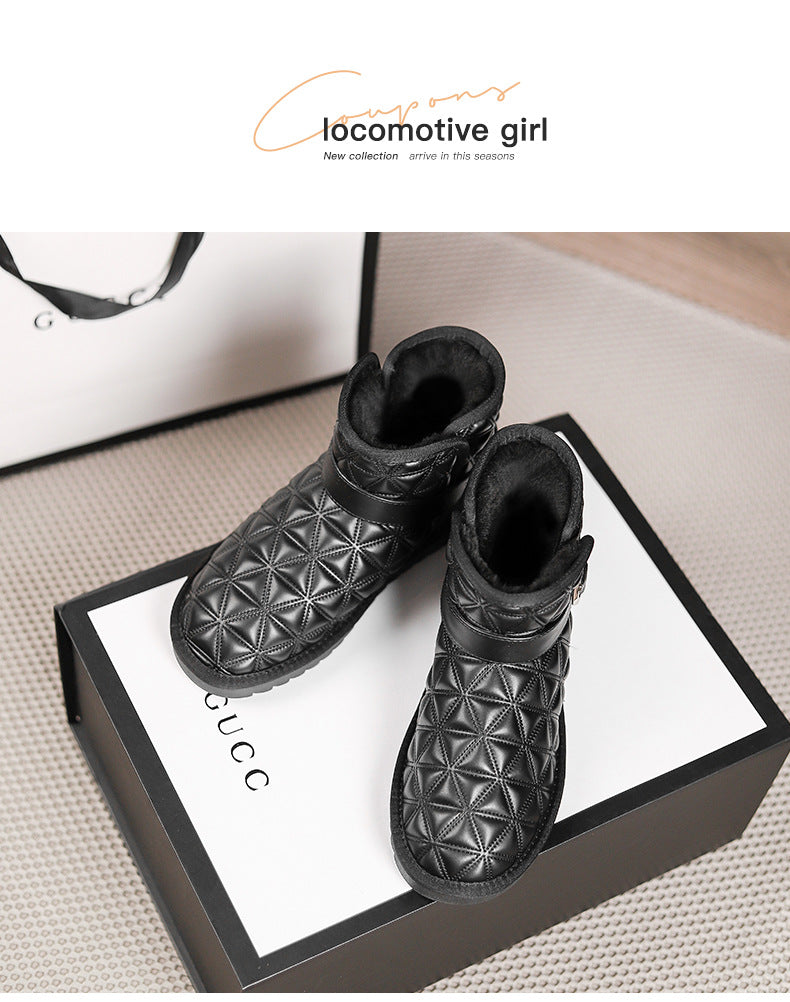 Snow Boots Age Reducing Bread And Cotton Shoes