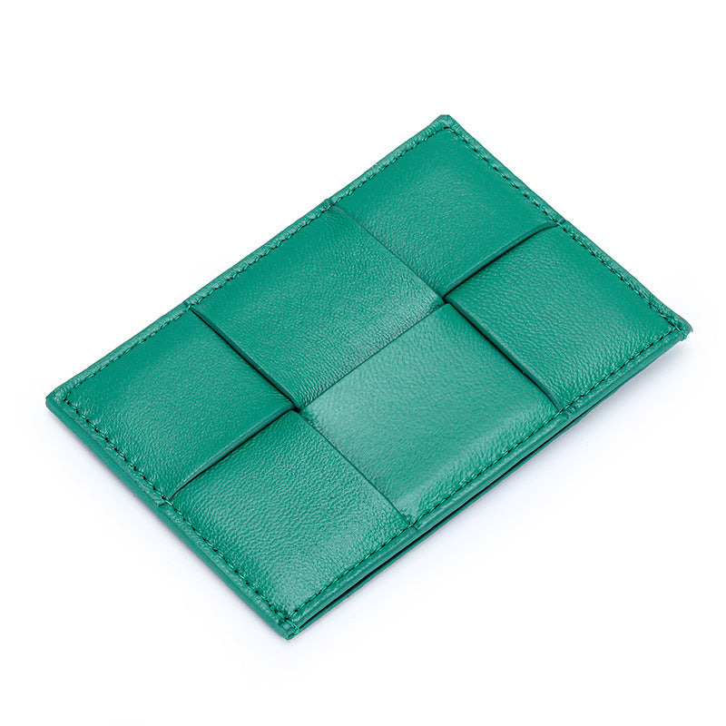 Sheepskin Small Card Holder Women's Small And Ultra-thin