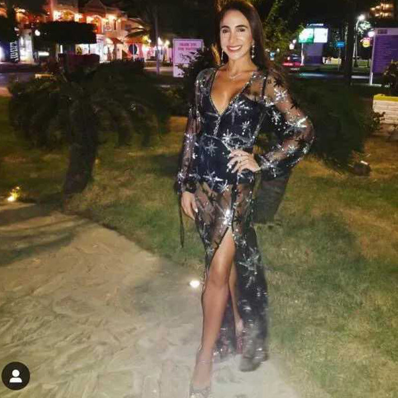 Hot Selling Lace Dress In Europe And America