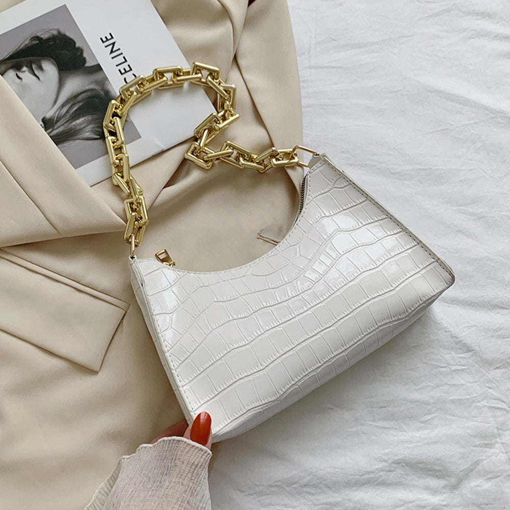 Fashion Acrylic Chain Underarm Bag