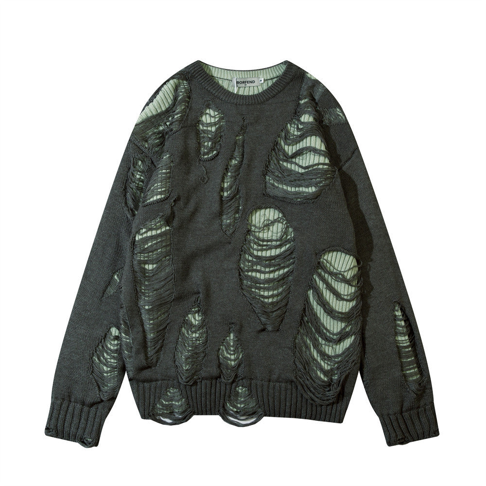 Relaxed Slouchy Round Neck Long Sleeve T-Shirt