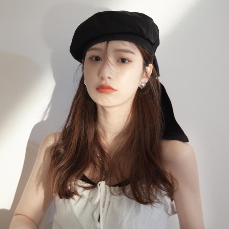 Retro Spring And Summer All-match Bow Beret