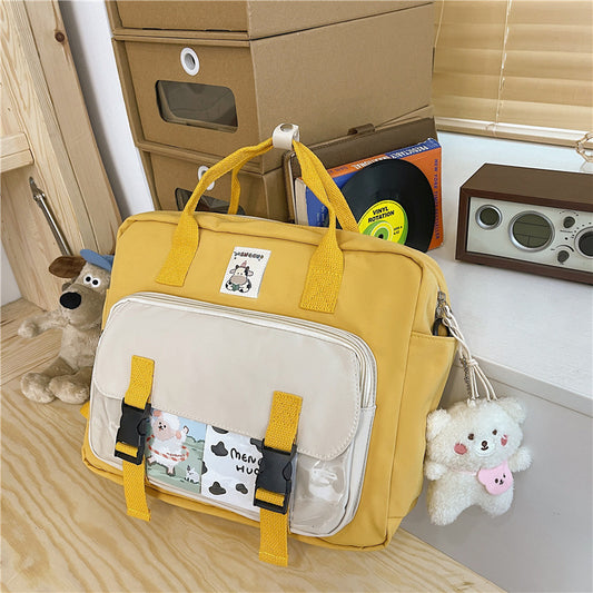 Junior High School Students' Multipurpose Single Shoulder Backpack