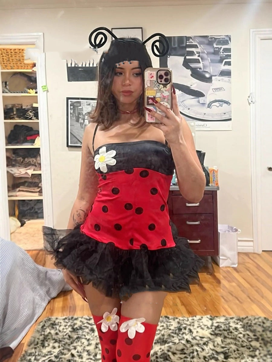 Halloween bi-mønster Tøj Cosplay Kostumefest Udklædning