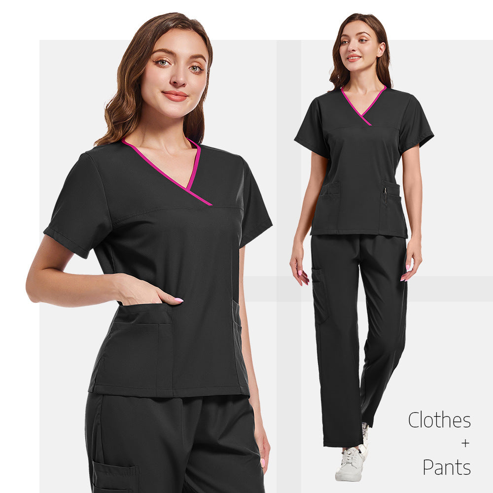 Uniform Sets Stretchy, Quick-drying Surgical Scrubs For Medical Staff In Operating Rooms