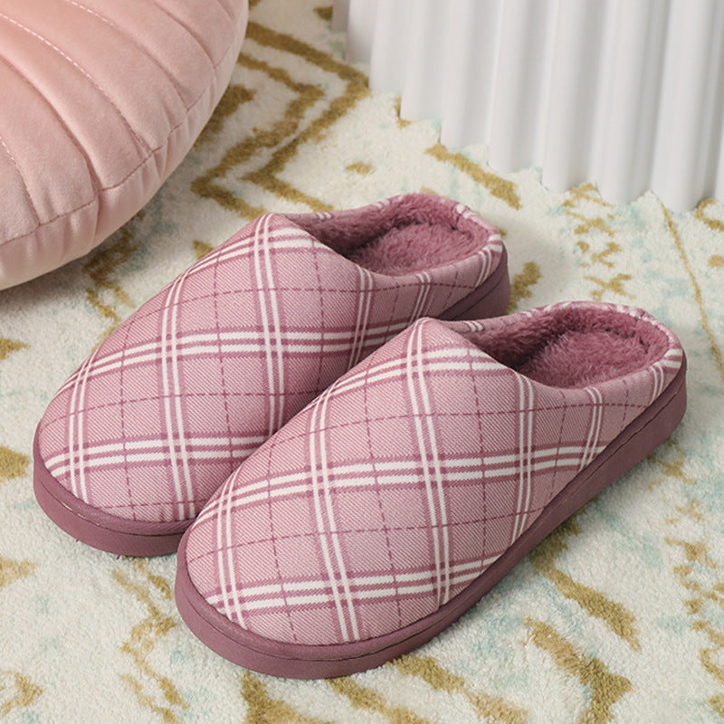 Slippers Female Autumn Winter Household Lovely Plush