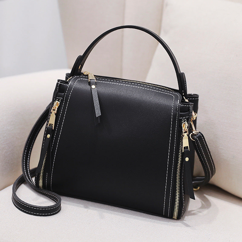 College Bucket Fashion One-shoulder Diagonal Bag