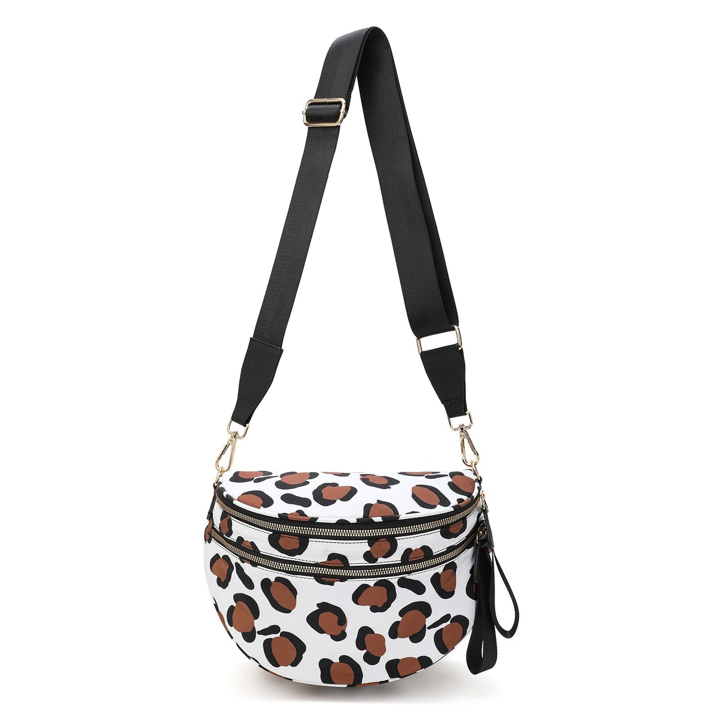 Womens Stylish Versatile High Capacity Oxford Cloth Crossbody Bag