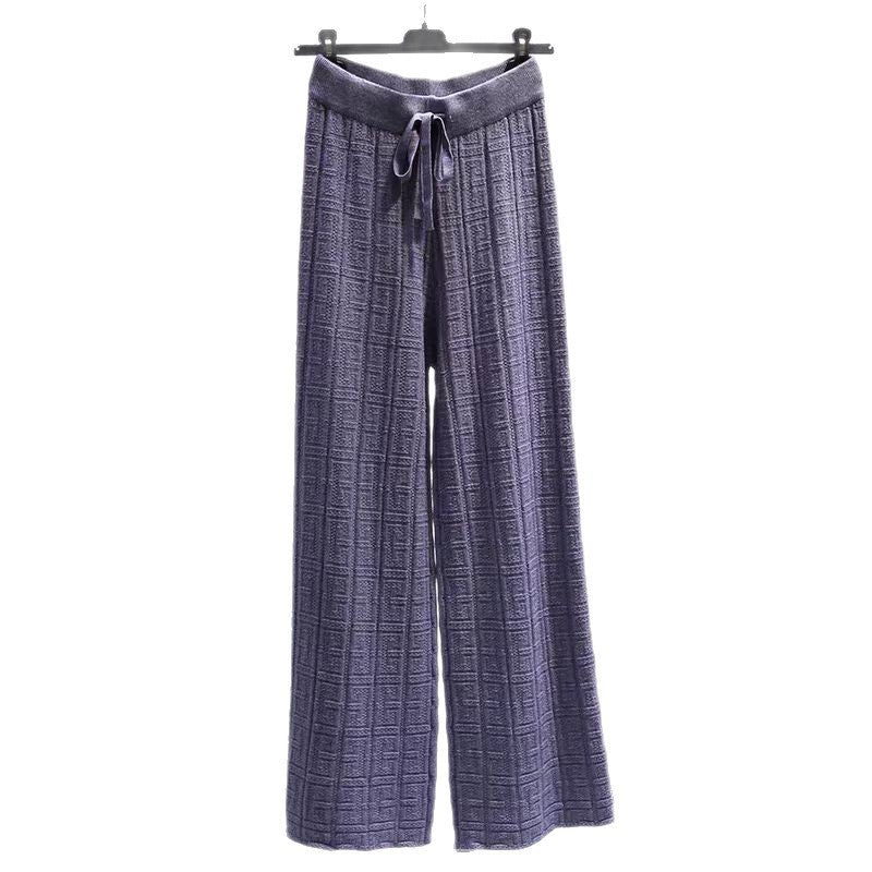 Loose Slimming Mop Draping Pants For Women