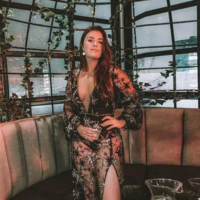 Hot Selling Lace Dress In Europe And America