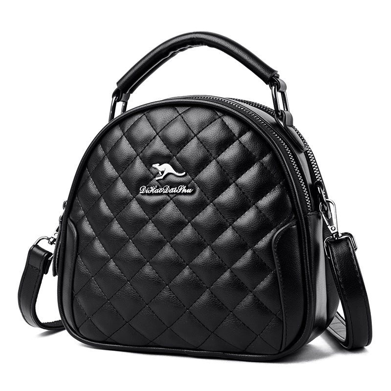 Alsidig skuldertaske Ins Net Rød Diamant Crossbody
