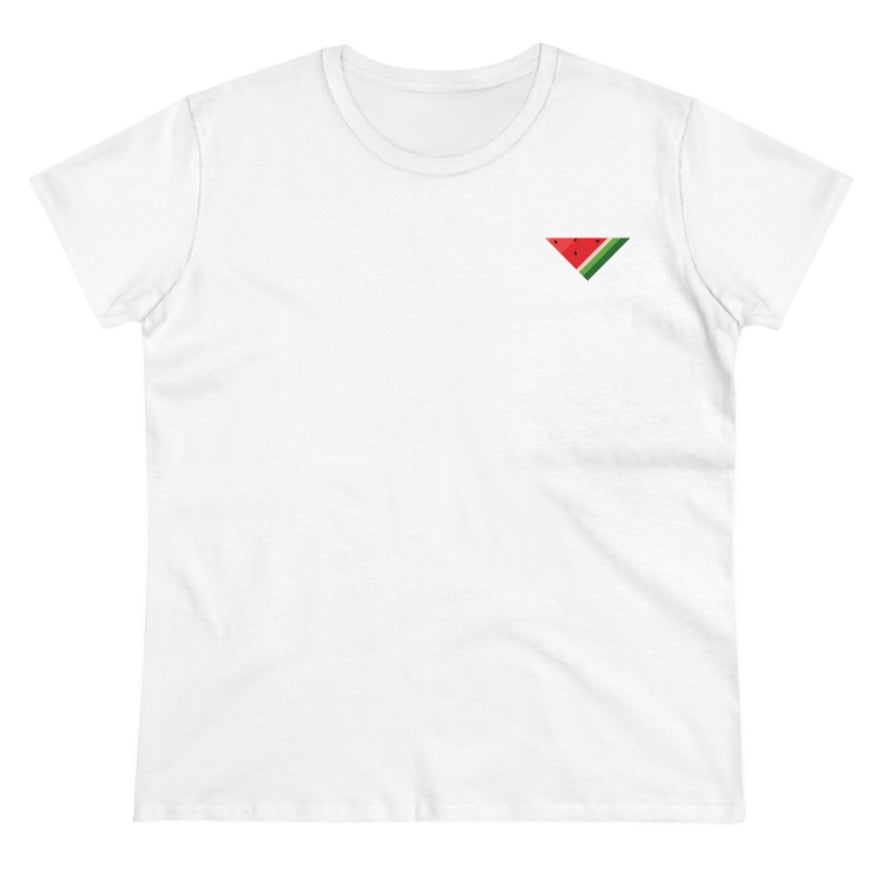 Women's Cotton Watermelon Printing Short Sleeve
