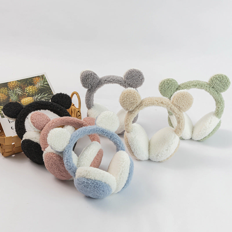 Warm Women's Cute Ear Protection Plush Antifreeze Earmuffs