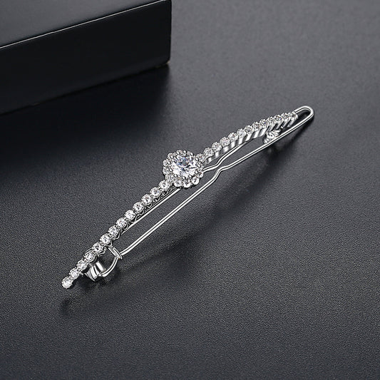 Simple temperament female hairpin