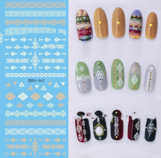 Smiley Manicure Sticker