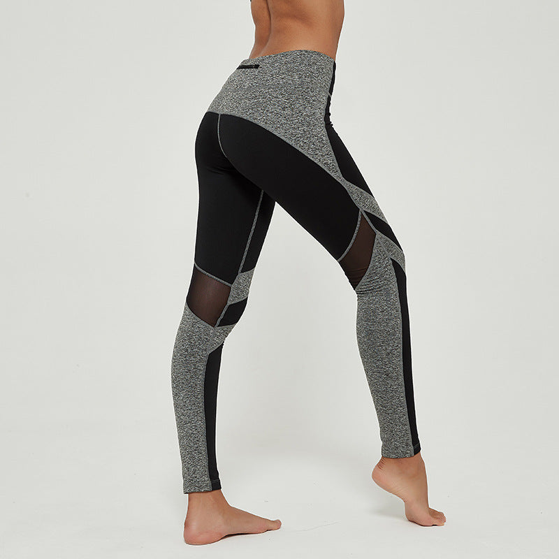 Mesh fitness pants