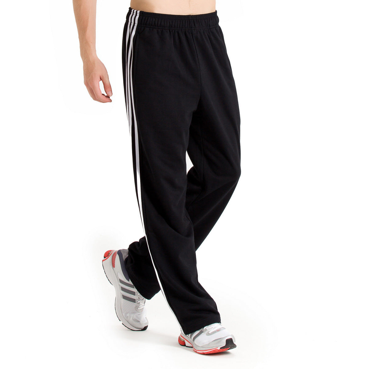 Three-bar spring cotton sports trousers