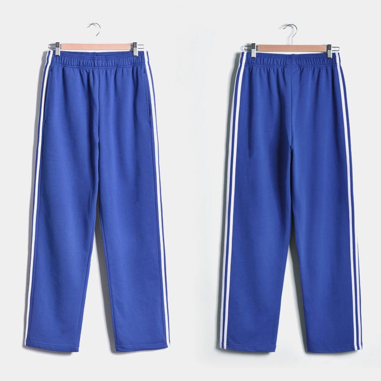Three-bar spring cotton sports trousers