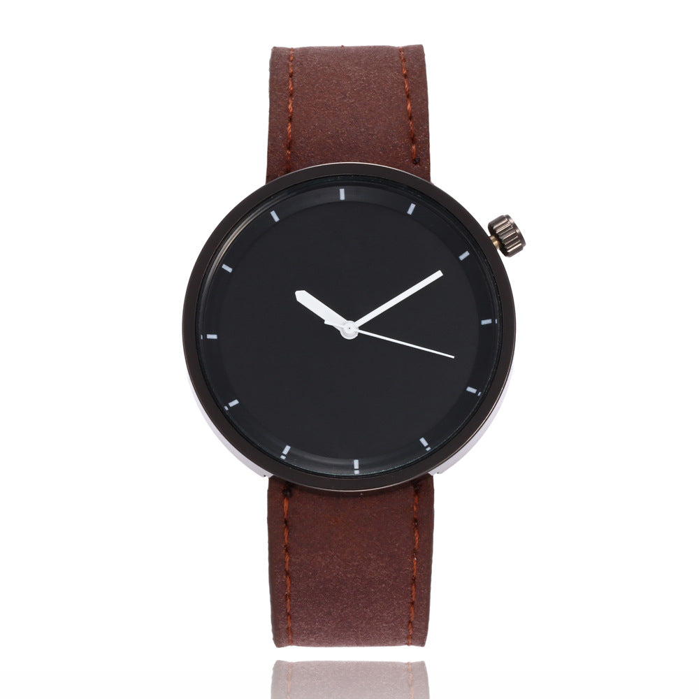 Retro Fashion Frosted Belt Simple Quartz Watch