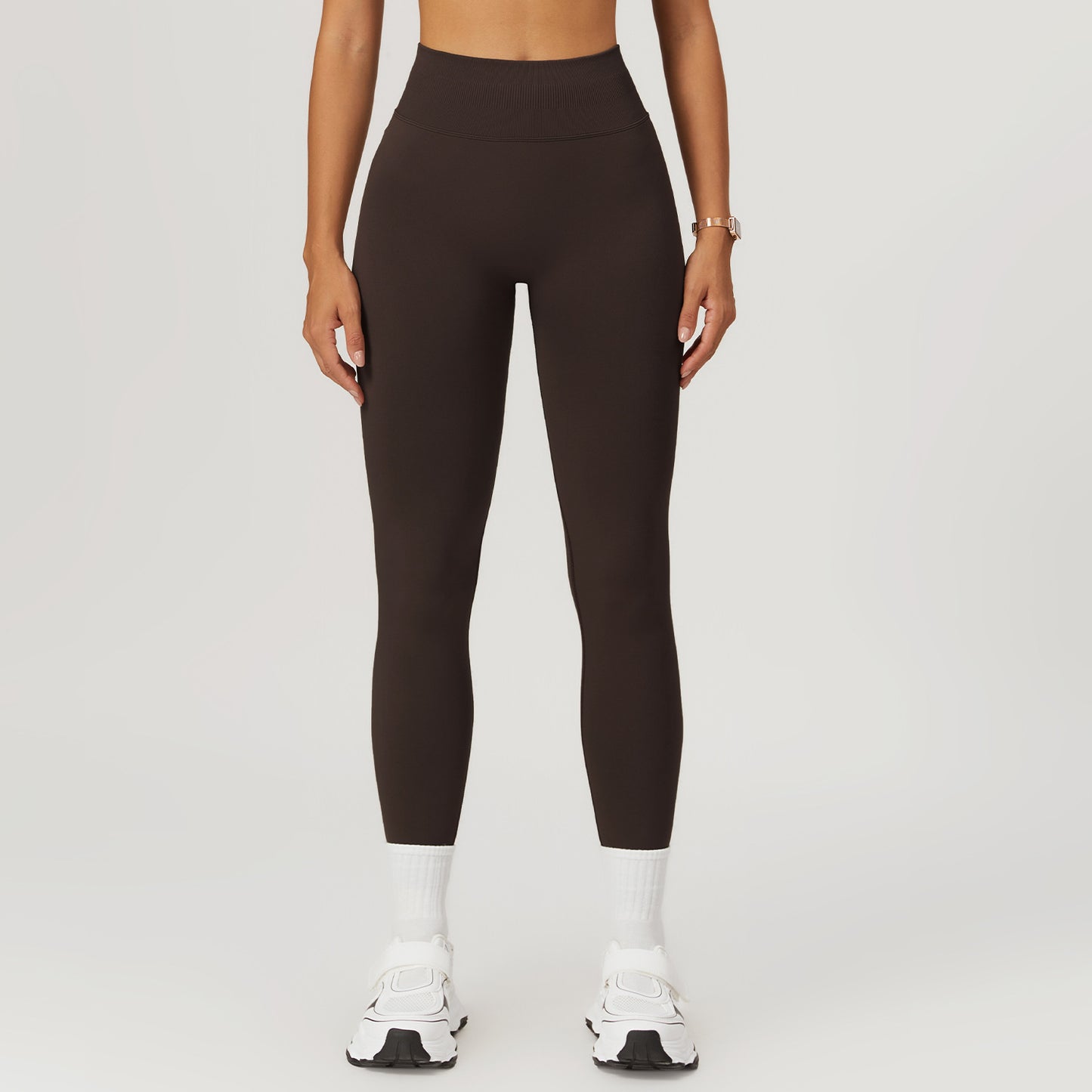Peach Hip Seamless Belly Contracting And Close-fitting Yoga Pants