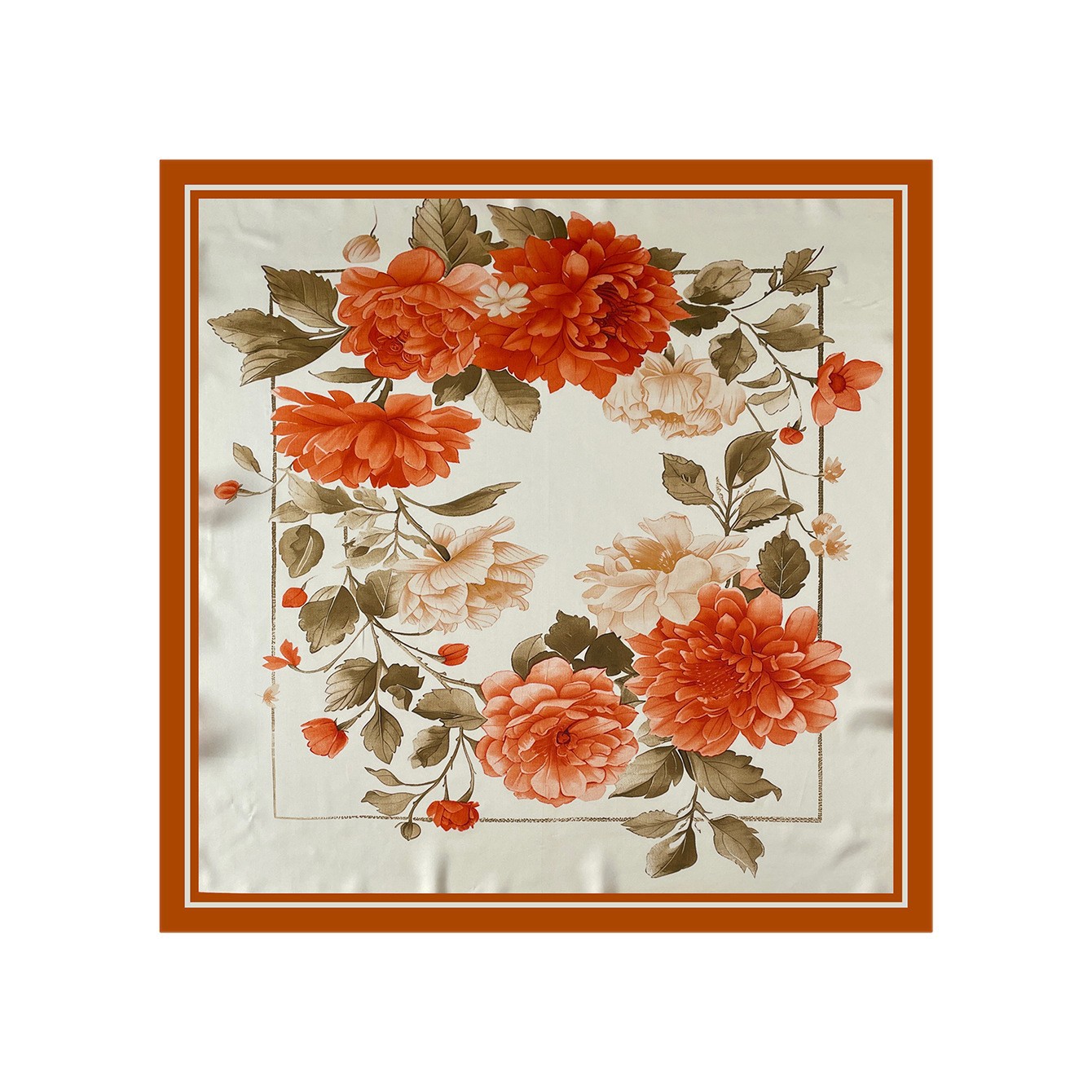 High-end Springsummer Square Scarf