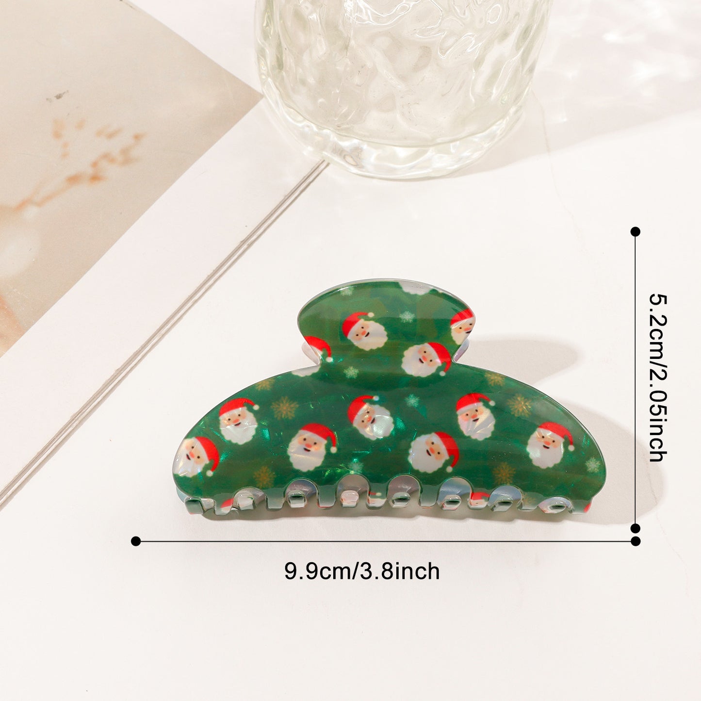 Christmas Themed Atmospheric Colorful Shark Hair Clip