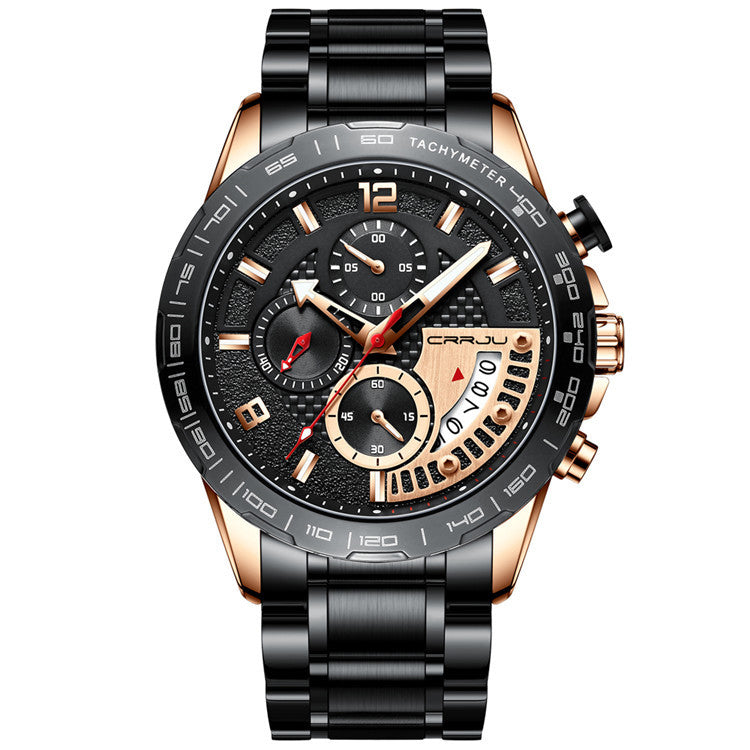 Stainless Steel Band Business Watch