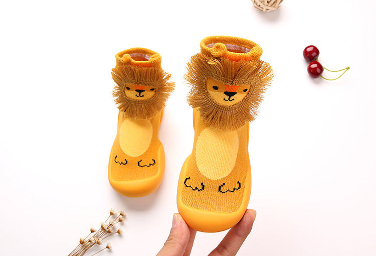 Cartoon Male And Female Baby Toddler Socks Non-slip