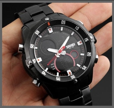 Calendar waterproof multifunctional watch