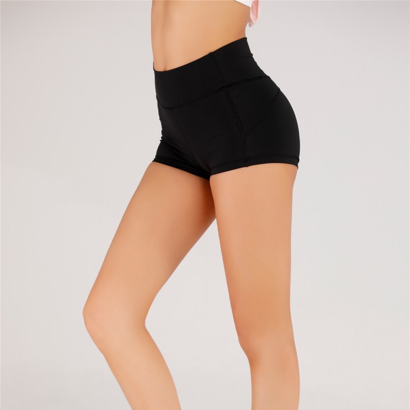 Yogashorts fitness løb super korte