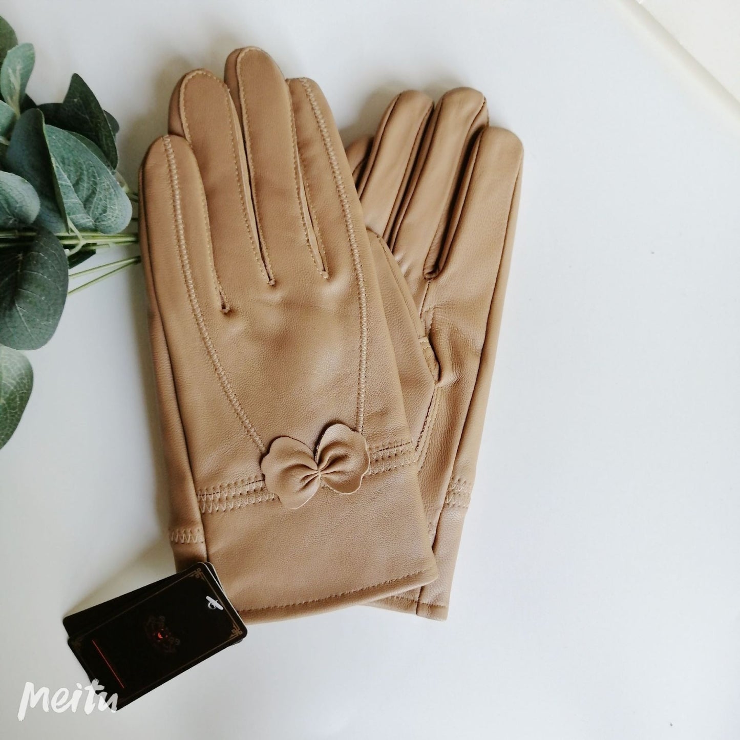 Butterfly Korean style split finger women gloves